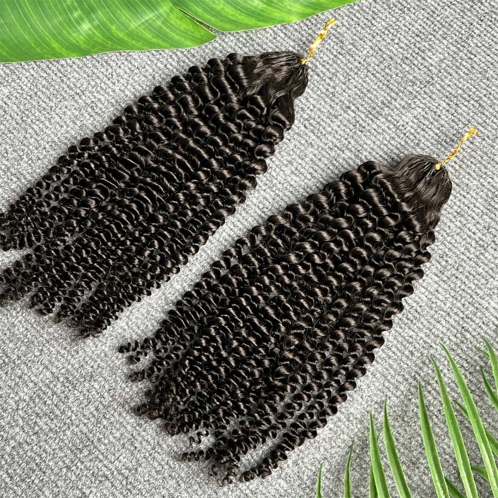 3 bundle 16" 2a crochet human hair